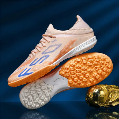 Nouvelles chaussures de football pour hommes, chaussures de match en extérieur, baskets de soccer, chaussures montantes de haute qualité, crampons antidérapants pour futsal et terrain synthétique, meilleures ventes