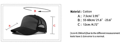Vasaros 7-panelė beisbolo kepurė, mados hip-hopo tinklinės kepurės vyrams, „Trucker“ kepurė su snapback užsegimu, moterims, unisex, naujas madingas prekės ženklas