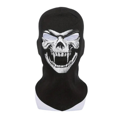 Unisex Ghost Print Skull Motorcycle Face Mask War Game Call Of Duty MWII 2022 COD Ghost Simon Riley Balaclava Mask For Adult