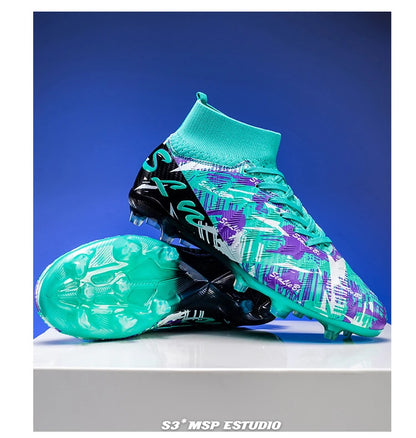 Professional Football Boots Men Soccer Shoes Society Football Cleats FG Ultralight Training Soccer Sneakers Outdoor Sports Shoes