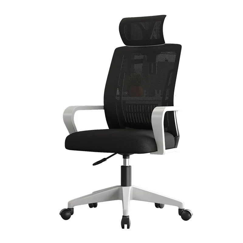 Ergonomiczny fotel do home office – oparcie: podnoszone, obrotowe, podparcie lędźwi, zagłówek, fotel gamingowy