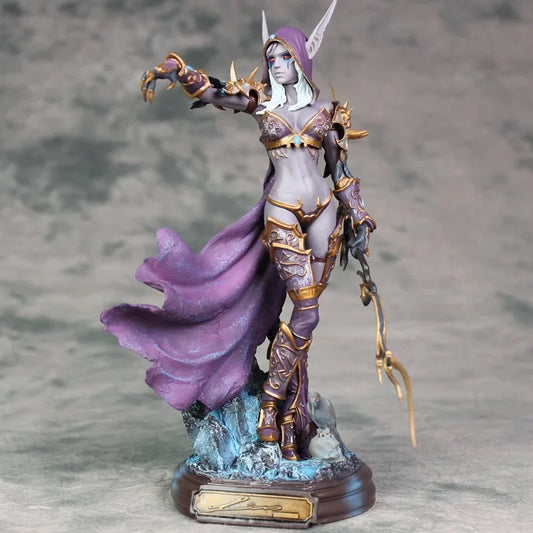 Sylvanas Windrunner World Of Warcraft Action Figures The Queen of the Undead Handmade Model Collection Ornaments Kid Gifts Toys