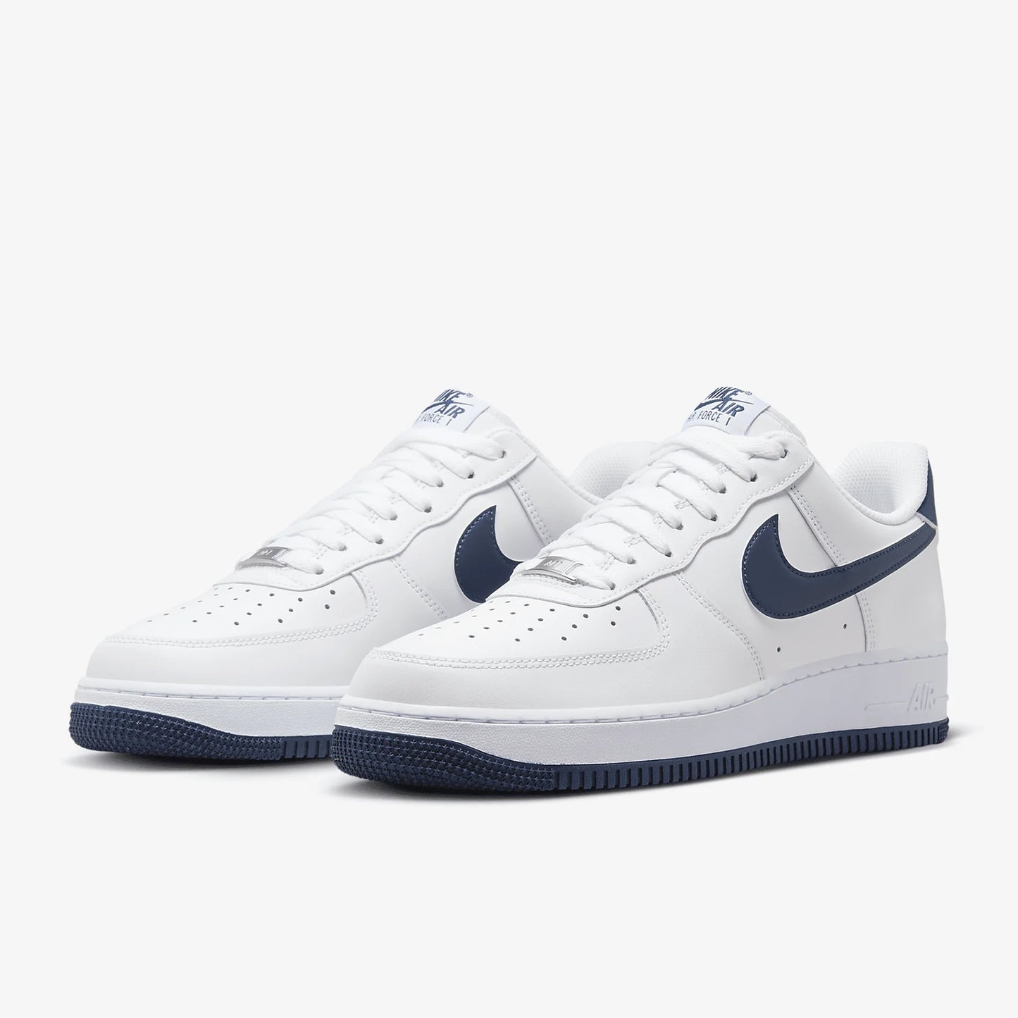 Nike officielle autentiske Air Force 1 07 afslappede slidstærke skateboard-sko til mænd FJ4146-104