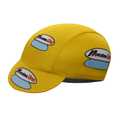 Retro PDM Radmütze Classics Rennradmütze Mercier Fahrradkopfbedeckung atmungsaktiv für Damen und Herren Gorra Ciclismo