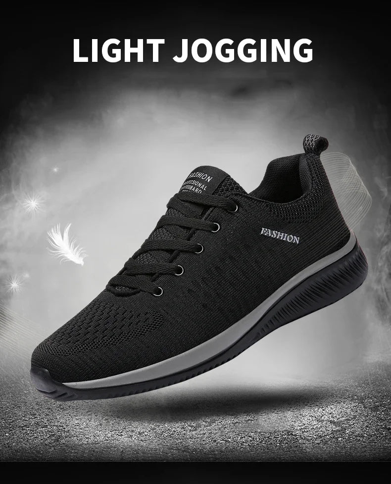 Strick-Laufschuhe für Herren und Damen, lässige Sneaker, atmungsaktive Sportschuhe für Lauftraining, Fitnessstudio und Outdoor, leicht, Größe 38-47