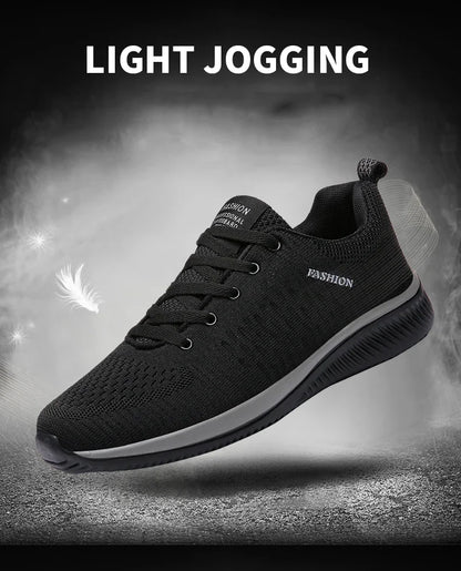 Strick-Laufschuhe für Herren und Damen, lässige Sneaker, atmungsaktive Sportschuhe für Lauftraining, Fitnessstudio und Outdoor, leicht, Größe 38-47