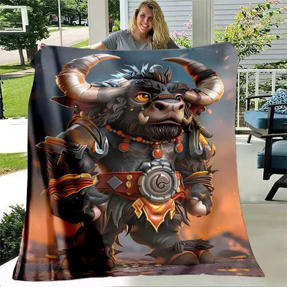 3D World of Warcraft pattern printed blanket bedroom living room home decor picnic blanket child room bed blankets birthday gift