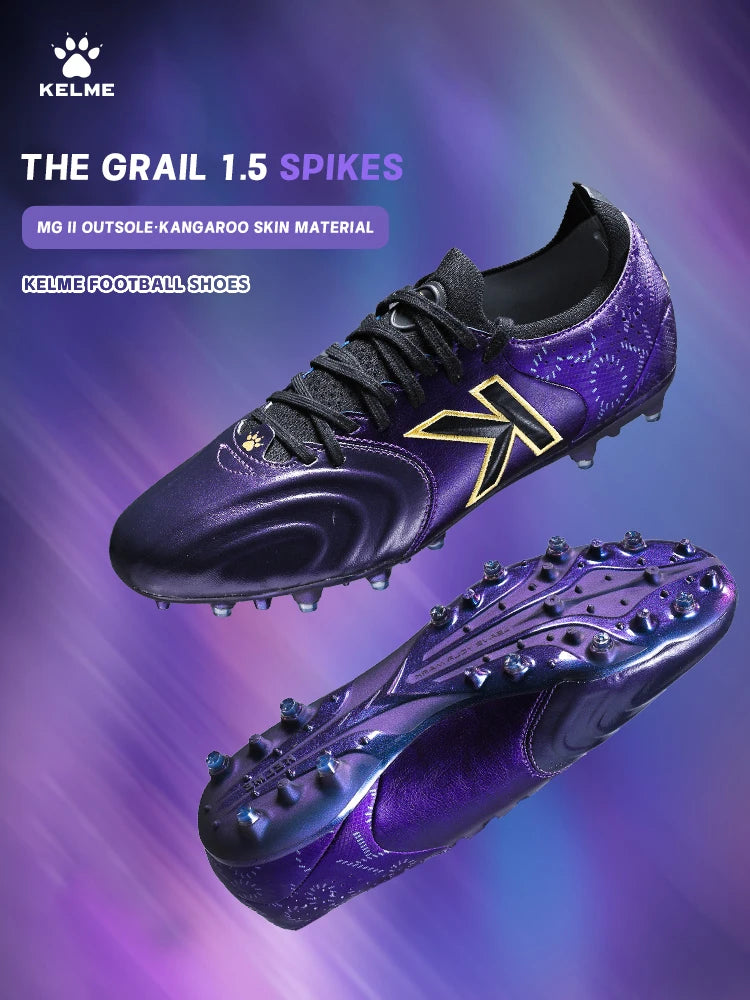 Kelme Kangaroo Leather Mg voetbalschoenen Professionele wedstrijd- en sportvoetbalschoenen Outdoor antislip voetbalschoenen