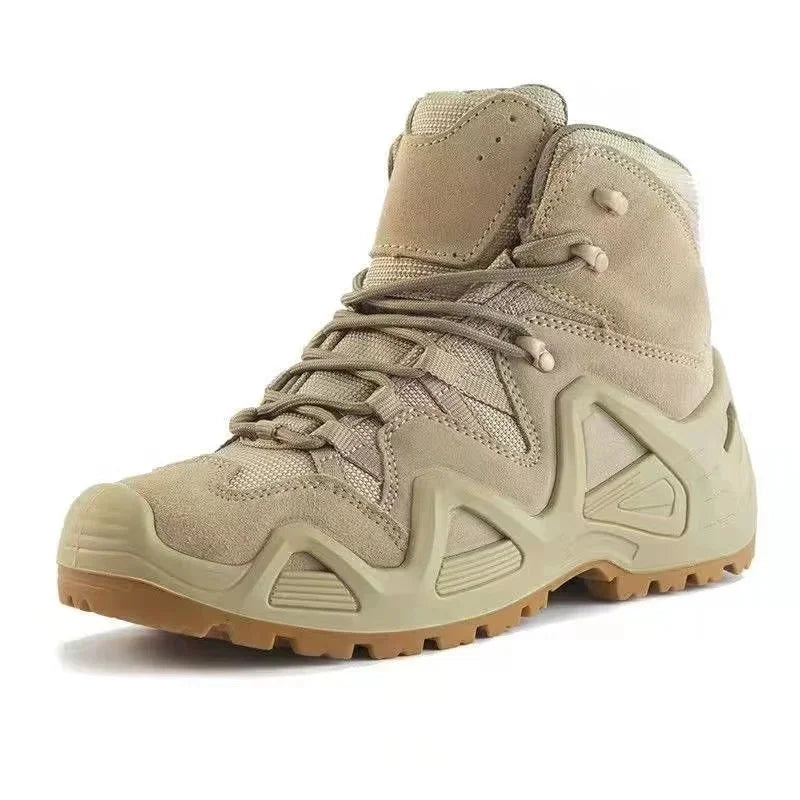 Hommes tactique militaire formation désert bottes mâle en plein air Camping randonnée escalade Trekking chasse chaussures antidérapantes sport baskets