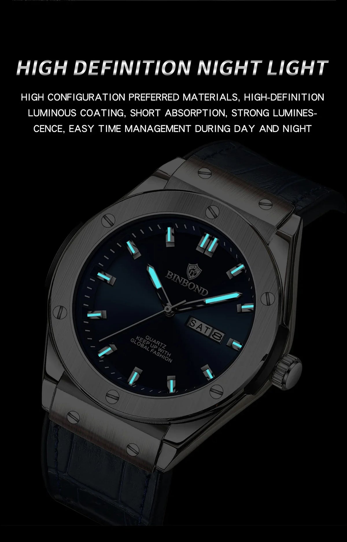 Férfi új, alkalmi, üzleti bőr óra, luxus férfi karóra, automata karórák, férfi divatkarórák, kvarc karórák, Relojes De Hombre