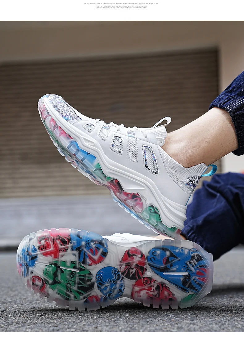 2023 new Shoes For men Sneakers Male casual Mens Shoes tenis Luxury shoes Trainer Race Breathable Shoes fashion loafers running