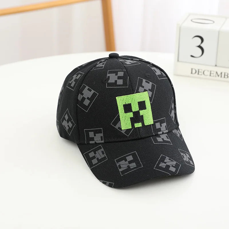 Cyberpunk-spil Totem of Undying Hat Cosplay Unisex Pixel Block Baseballkasket Solhat Udendørs tilbehør