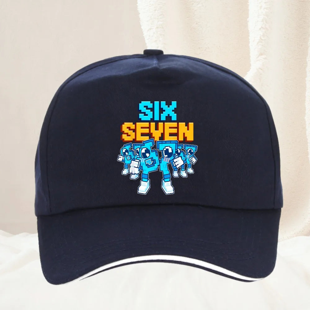 „Meme 67 Six Seven 6 7 Italian Brainrot“ beisbolo kepurė vyrams, „Trucker Hat“, pavasarinė, kasdieninė, lauko, sporto salės, saulės skydelis, „Snapback“ kepurė