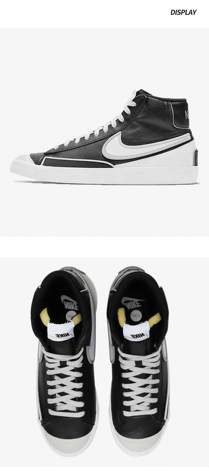 Nike genuine Blazer Mid '77 Unisex Comfortable Sports Sneakers DA7233-001