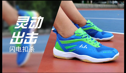 Badmintonschoenen Professionele wedstrijdschoenen Heren en dames Unisex sportschoenen Tennisschoenen Lichtgewicht tafeltennisschoenen