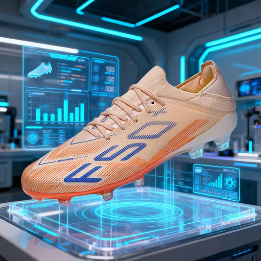 New Men Soccer Shoes Futsal Football Boots Sneakers Match Grass Cleats High-quality Non-Slip Indoor Hot-selling High-top Outdoor