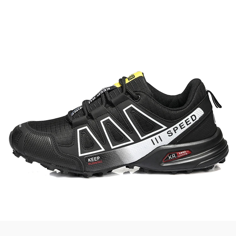 Men Cycling Shoes Outdoor Mountain Cross-Country Cycling Shoes Men Non-Slip Wear-Resistant Cycling Training Shoes Hiking Shoes
