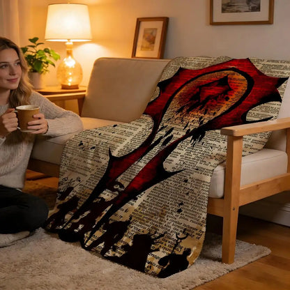 Throw High-Density Short Plush Blanket For Sofa Nap Air-Conditioned Room Soft Skin-Friendly World Of Warcraft