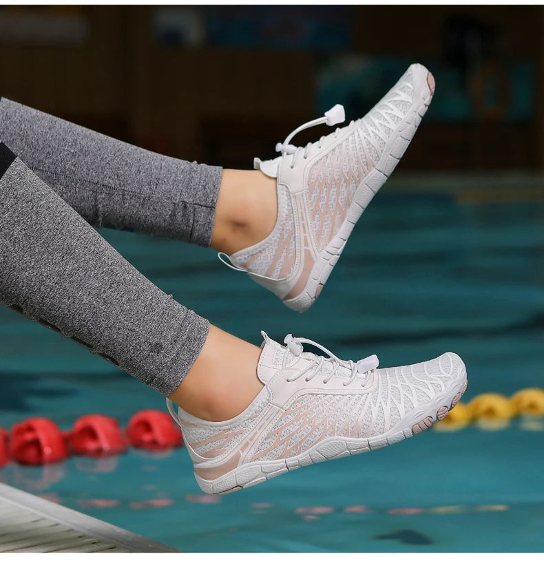 Scarpe da acqua da uomo, scarpe da spiaggia da donna, scarpe aqua da indossare a piedi nudi, scarpe da nuoto ad asciugatura rapida, scarpe da sport per guado, scarpe da canottaggio, pesca e surf