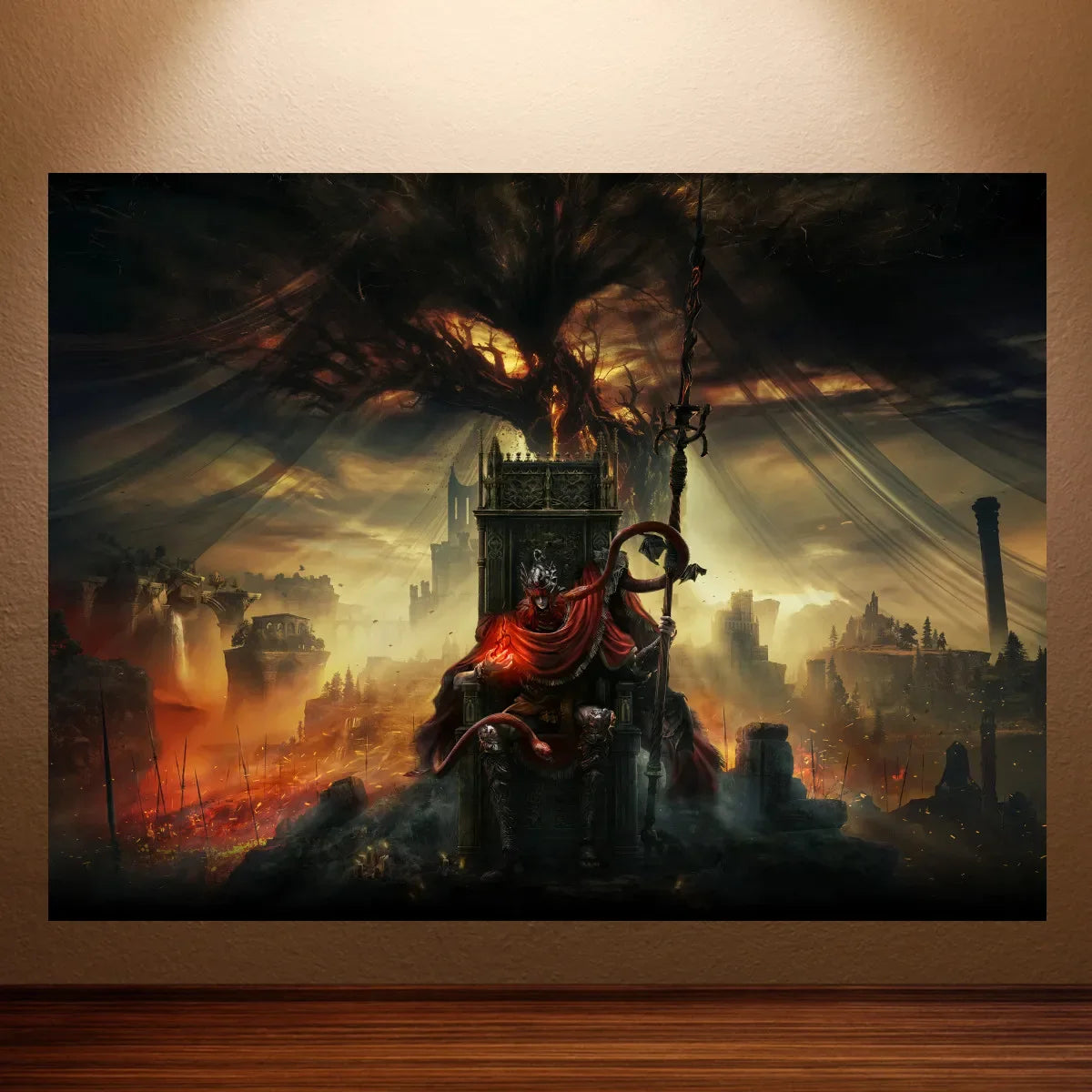 Kratos Poster God of War Game Poster Classic Video Games Poster Canvas Wall Painting Game Room Wall Decor Room Wall Ar