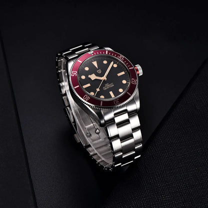 Montre automatique pour homme PAGANI DESIGN – Modèle de luxe type BB58, montre-bracelet mécanique, sportive, en acier inoxydable et étanche