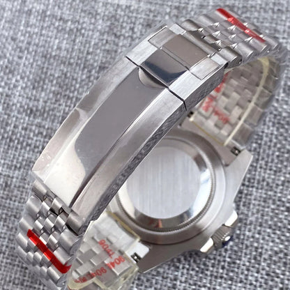 200m wasserdichte Miyota 8215 Automatikuhr für Herren, Taucheruhr, 40mm, mechanisches Uhrwerk, Leuchtanzeige, Jubilee-Armband, Glide-Lock-Schließe