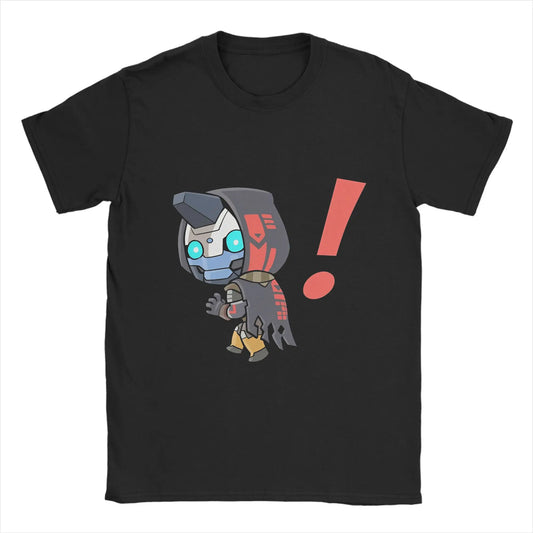 Men's Destiny 2 T Shirts Video Game 100% Cotton Clothes Casual Short Sleeve Round Collar Tees Plus Size T-Shirt
