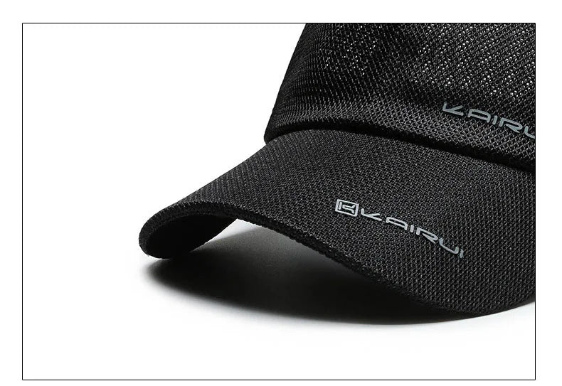Mesh Baseball Cap Men Women Breathable Snapback Dad Hat Bone Outdoor Camo Trucker Hip Hop Caps