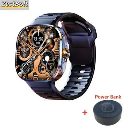 M99 Smartwatch 5G With 2.4inch Amoled Screen 900W Rotating Camera WIFI GPS Position Compass NFC Bluetooth Smart Watch Men Women