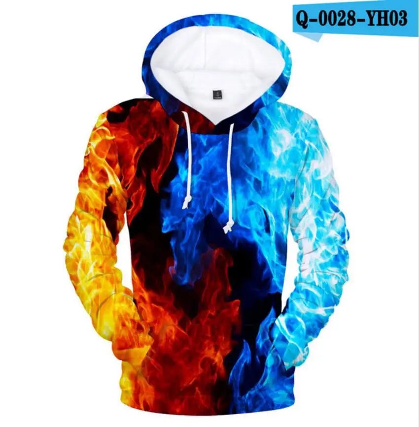 Klassischer, beliebter Kapuzenpullover mit 3D-Print „Purple Sky Space Galaxy“ für Herren und Damen, langärmliges Casual-Sweatshirt