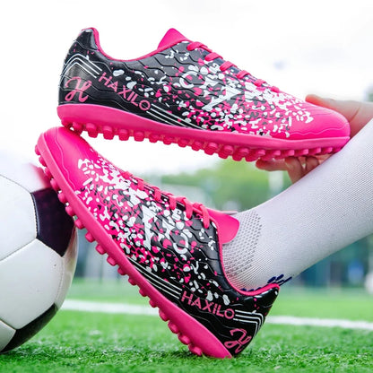 Nouvelles chaussures de football pour hommes, idéales pour les matchs sur gazon, l'entraînement et le soccer, crampons antidérapants, pour intérieur et extérieur, baskets de futsal de haute qualité, meilleures ventes.