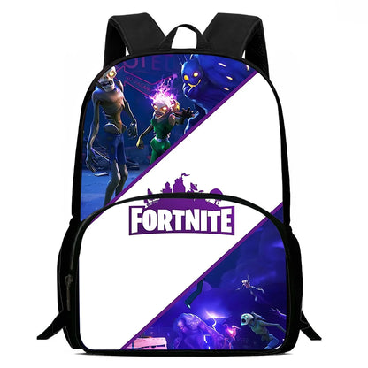 Klassischer Fortnite-Kinderrucksack für Jungen und Mädchen, Schulrucksack mit großem Fassungsvermögen, langlebiger Rucksack für Camping, Schüler und Geburtstagsgeschenk für Kinder