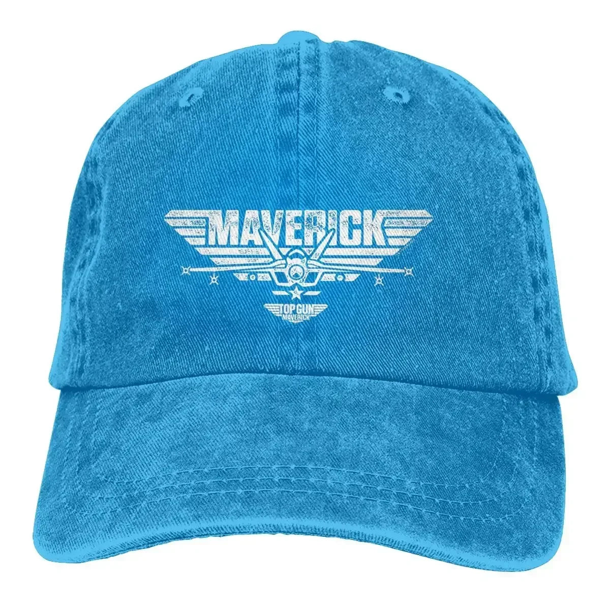 Многоцветна шапка с козирка за мъже и жени, каубойска шапка „Top Gun Maverick“ с центрирано лого на „Jet“, бейзболни шапки, персонализирани шапки с козирка за защита