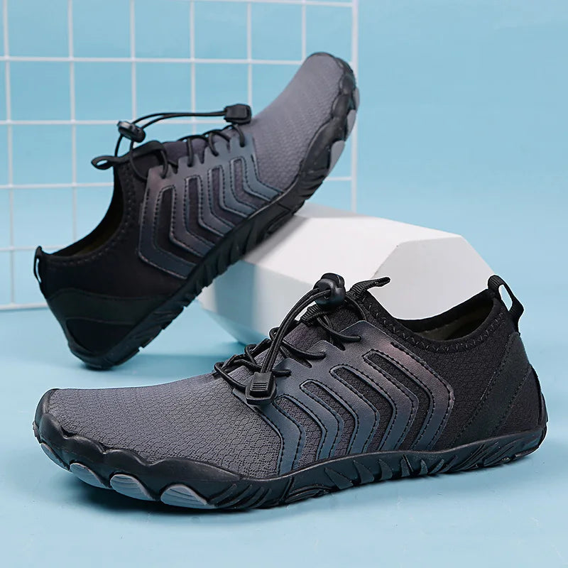 36-48# Gym Footwear Unisex Seaside Aqua Shoes Couples Vacation Beach Game Wading Shoes Men’s Squat Fitness Shoes Women’s Yoga Shoes