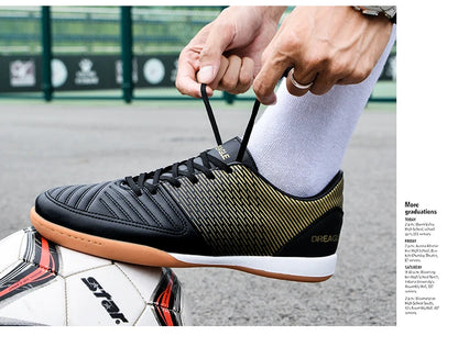 Indoor Soccer Cleats Men Professional Futsal Shoes Anti-Skid Men’s Football Boots Original Hard Court Chuteira Society Futebol