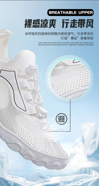 36-48# Gym Footwear Unisex Seaside Aqua Shoes Couples Vacation Beach Game Wading Shoes Men’s Squat Fitness Shoes Women’s Yoga Shoes