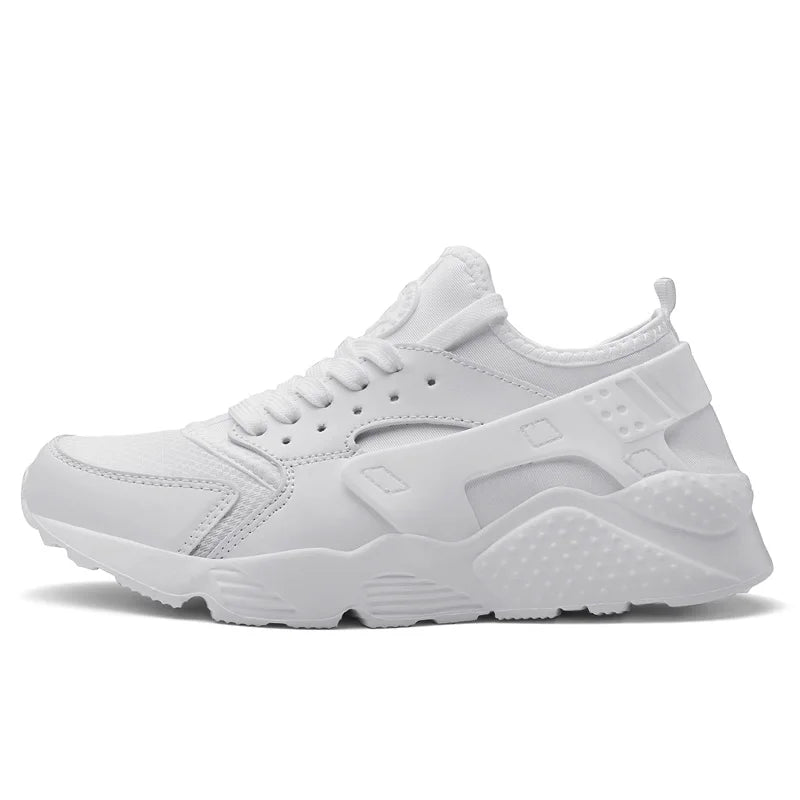 Ανδρικά Sneakers Μόδας, Ελαφριά, Άνετα και Διαπνέοντα Αθλητικά Παπούτσια για Άνδρες, Παπούτσια Πεζοπορίας Καλοκαιρινά από Δίχτυ, Επίπεδα Κόκκινα Παπούτσια Τένις