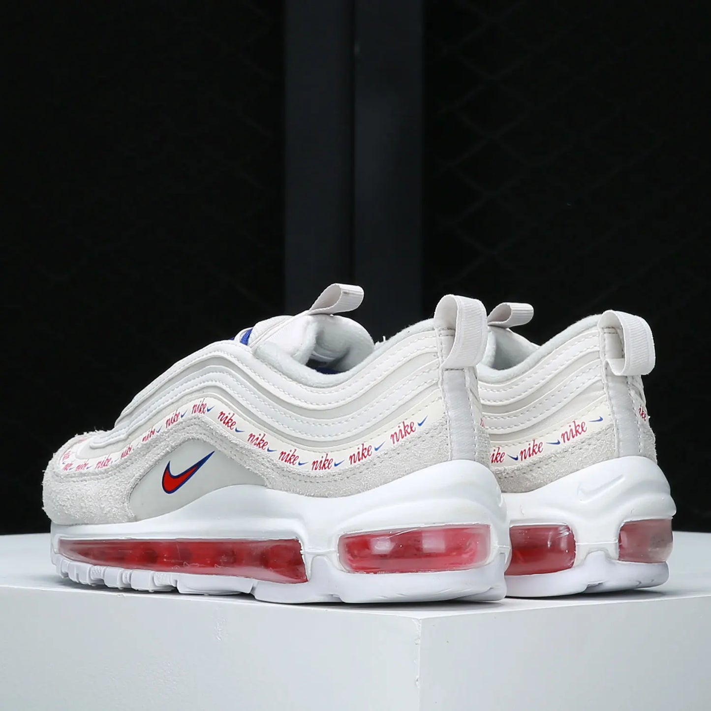 Nike ægte AIR MAX 97 lave sportssko til kvinder med luftpude DC4013-001