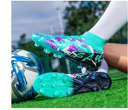 Professional Football Boots Men Soccer Shoes Society Football Cleats FG Ultralight Training Soccer Sneakers Outdoor Sports Shoes