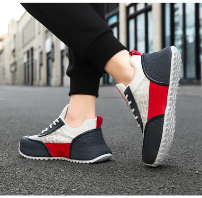 Brand protection 2026 new men's lightweight non-slip breathable wear-resistant running sports fashion versatile casual shoes