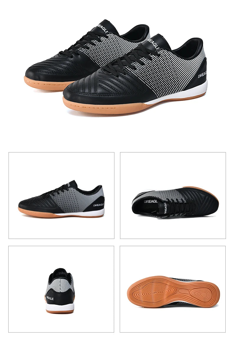 Indoor Soccer Cleats Men Professional Futsal Shoes Anti-Skid Men’s Football Boots Original Hard Court Chuteira Society Futebol