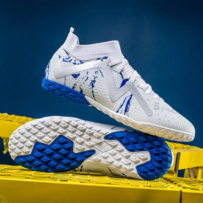 Bottes de Football professionnelles pour hommes, crampons de Football, entraînement de Sport en plein air, respirants pour étudiants, ultralégers, unisexe, livraison directe