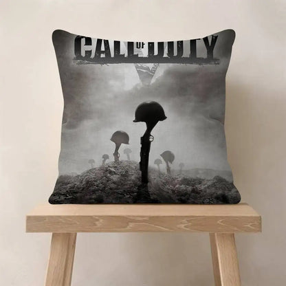Classic Game C-Call Of D-Duty Personalized Picture Text Home Decorative Pillows Household Gifts 45x45cm