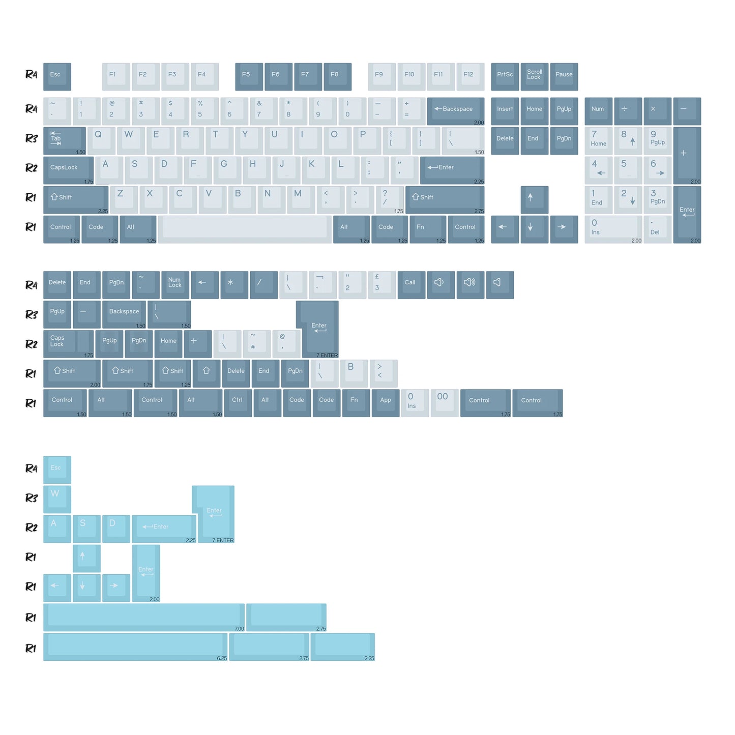 KBDiy GMK MarrsGreen Keycap Retro PBT ISO Double Shot Cherry Profile Keycaps For MX Switches Mechanical Gaming Keyboard Key Caps