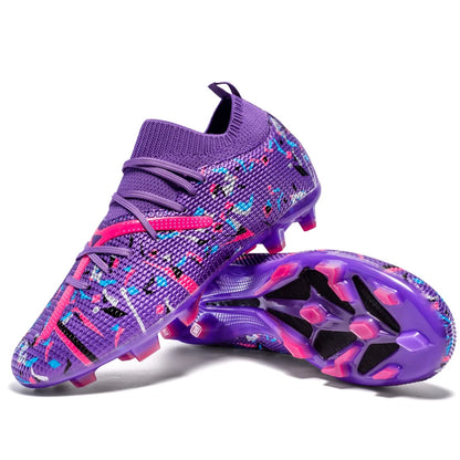 Professionele voetbalschoenen voor heren, ademend mesh, antislip voetbalschoenen, snelle sneakers, modieuze voetbalschoenen voor kunstgras voor heren