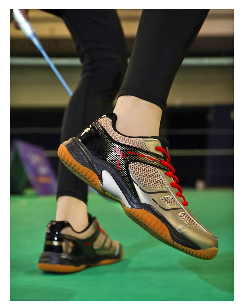2025 Neue professionelle Badmintonschuhe, Sneaker für Herren, Tennisschuhe, atmungsaktiv, rutschfest, Volleyball-Sportschuhe für Männer und Frauen
