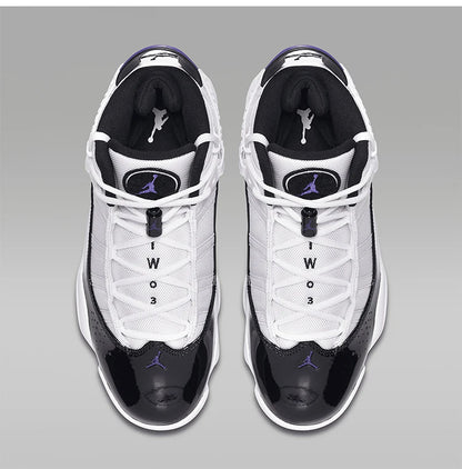Nike Ufficiali Autentiche JORDAN 6 RINGS Scarpe da basket sportive da uomo con ammortizzazione 322992-104