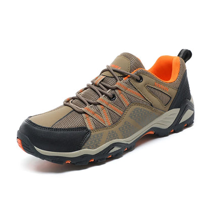 Marken-Wanderschuhe für Herren, atmungsaktive Mesh-Reiseschuhe, wasserdichte Outdoor-Schuhe für Jagd und Angeln, Berg-, Offroad-, Reit- und Sportschuhe
