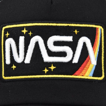 3D бейзболна шапка от висок клас с бродерия на NASA, лятна шапка от мрежа с цветни блокове, мъжка и дамска шапка тип „duckbill“ за ежедневно носене на открито