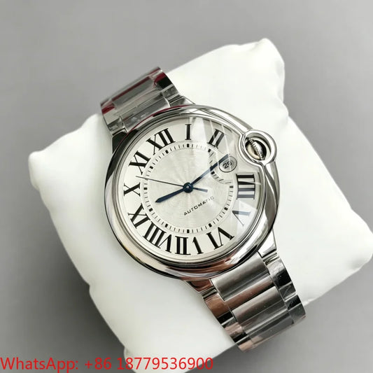 2026 Men Fashion Watch 904L Stainless Steel Leather 42MM Automatic Mechanical High-Quality AAA Custom Watches